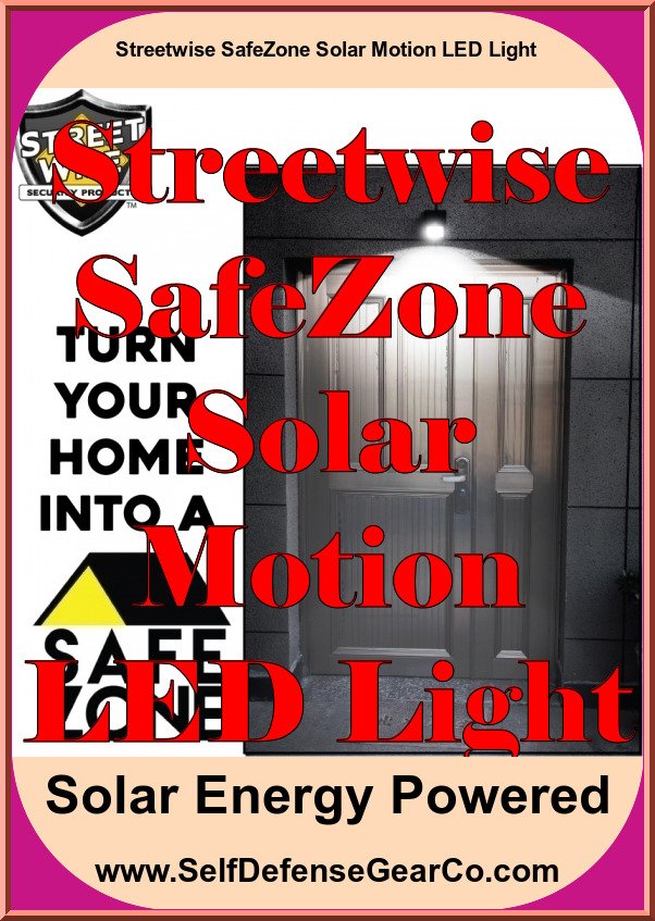 Streetwise SafeZone Solar Motion LED Light