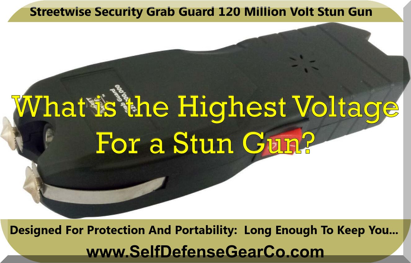 Streetwise Security Grab Guard 120 Million Volt Stun Gun