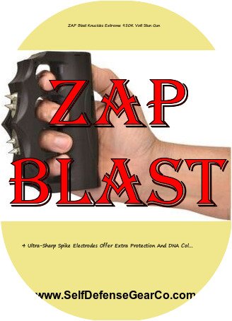 ZAP Blast Knuckles Extreme 950K Volt Stun Gun