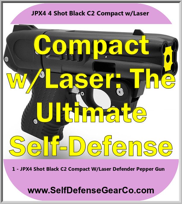JPX4 4 Shot Pepper Gun Compact W/O Laser