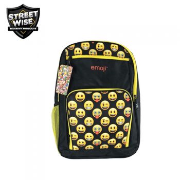 School Starts Soon: Streetwise Emoji Bulletproof Backpack – Personal ...